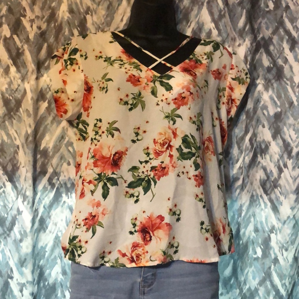 Flowered Blouse